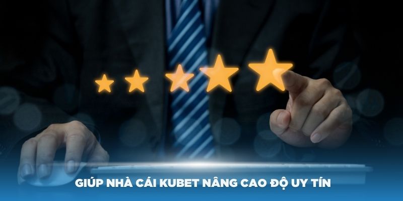 Giấy phép hoạt động giúp nhà cái Kubet nâng cao độ uy tín