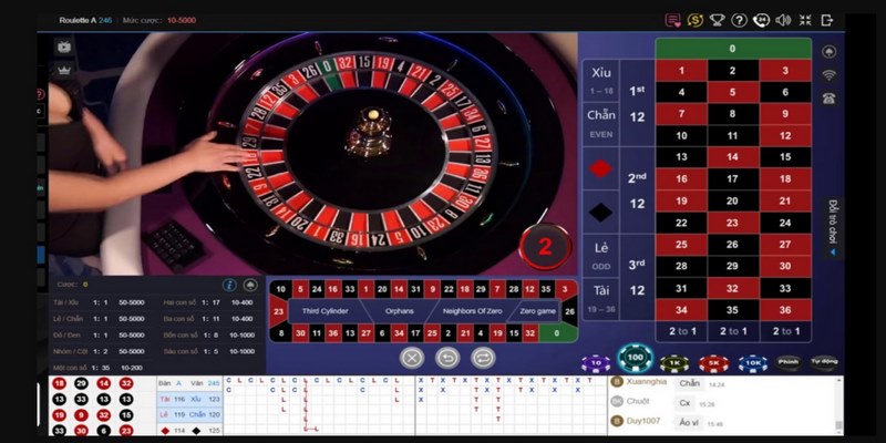 Chơi Roulette tại địa điểm uy tín